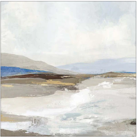 La Grolla Soft Sea I Unframed Canvas Wall Art