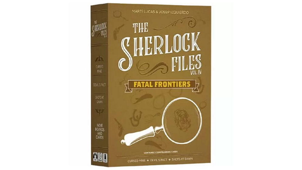 The Sherlock Files Volume 4 Fatal Frontiers Board Game