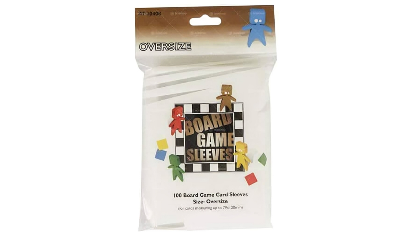 Dragon Shield Clear Board Game Sleeve - Oversize
