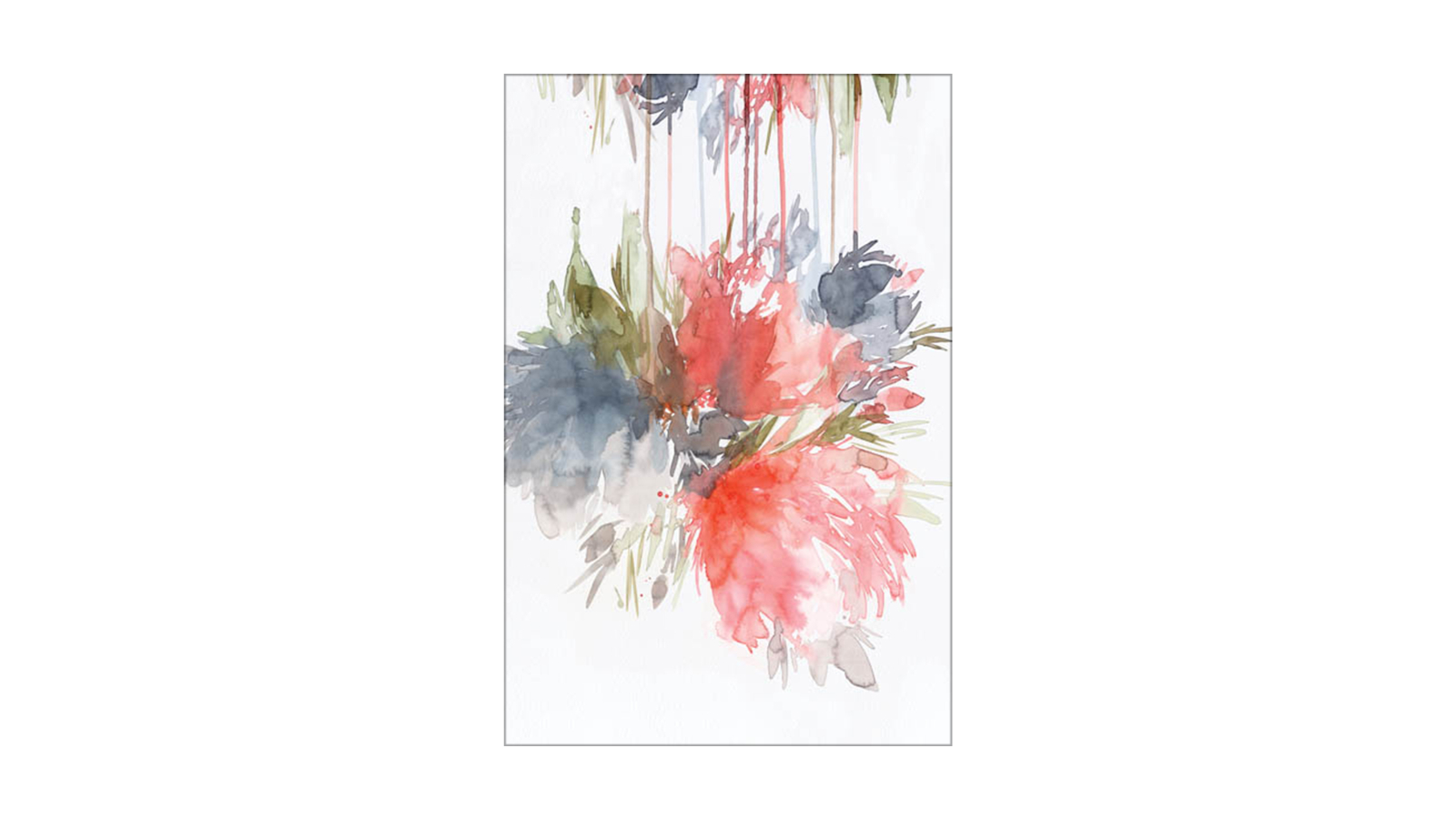 La Grolla Splatter I Unframed Canvas Wall Art
