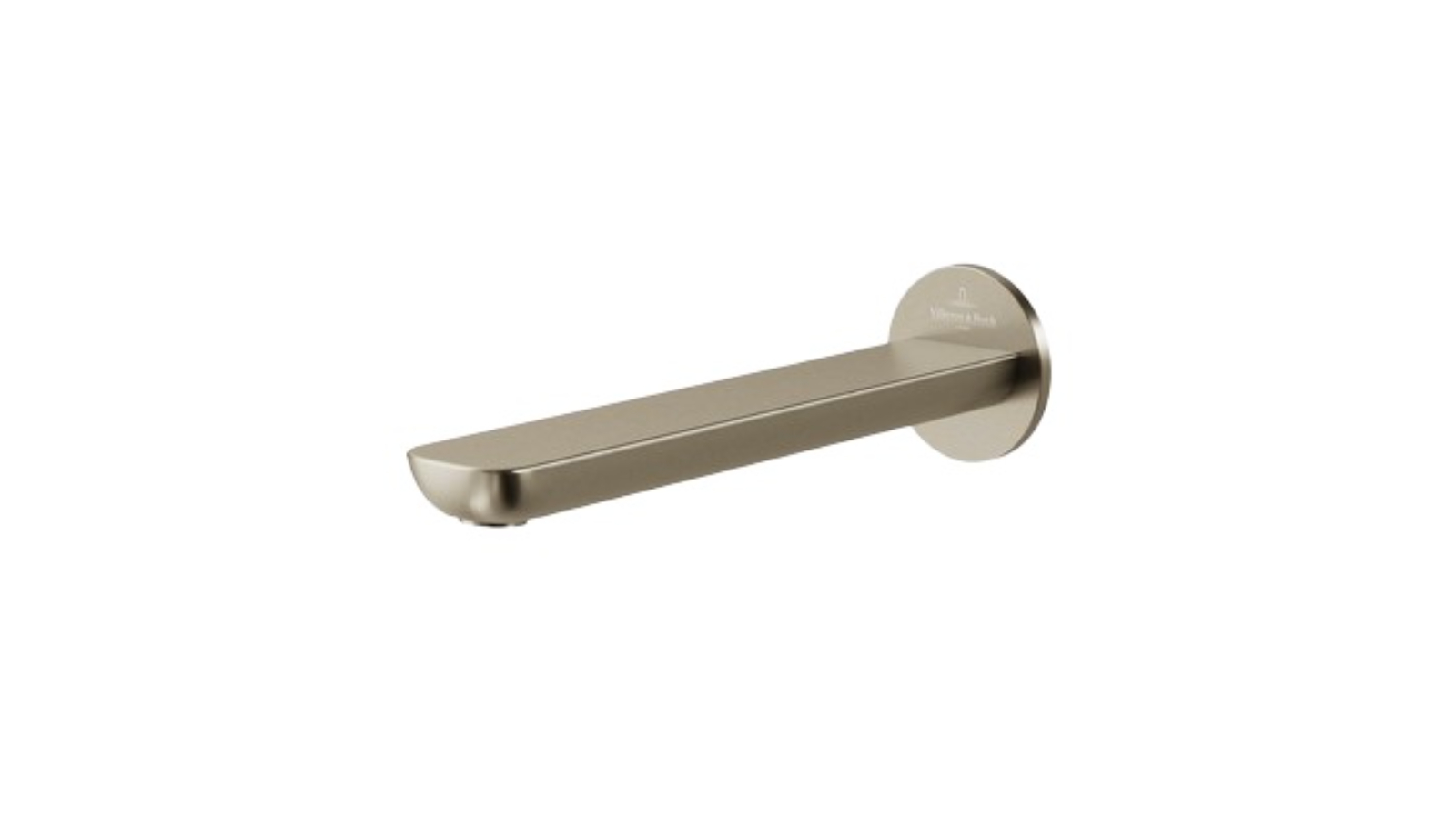 Villeroy & Boch O.Novo Lead Free Bath Spout - Brushed Nickel