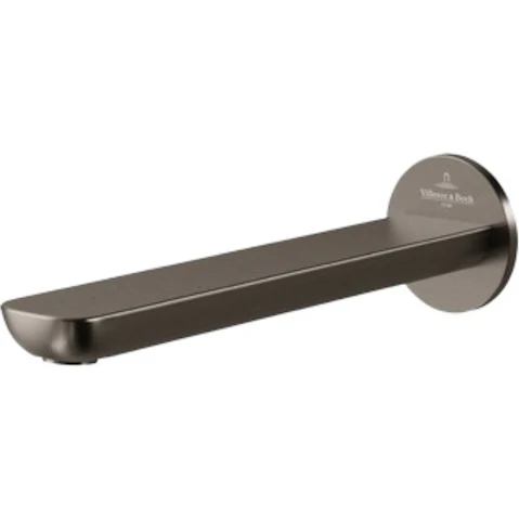 Villeroy & Boch O.Novo Bath Spout - Gunmetal