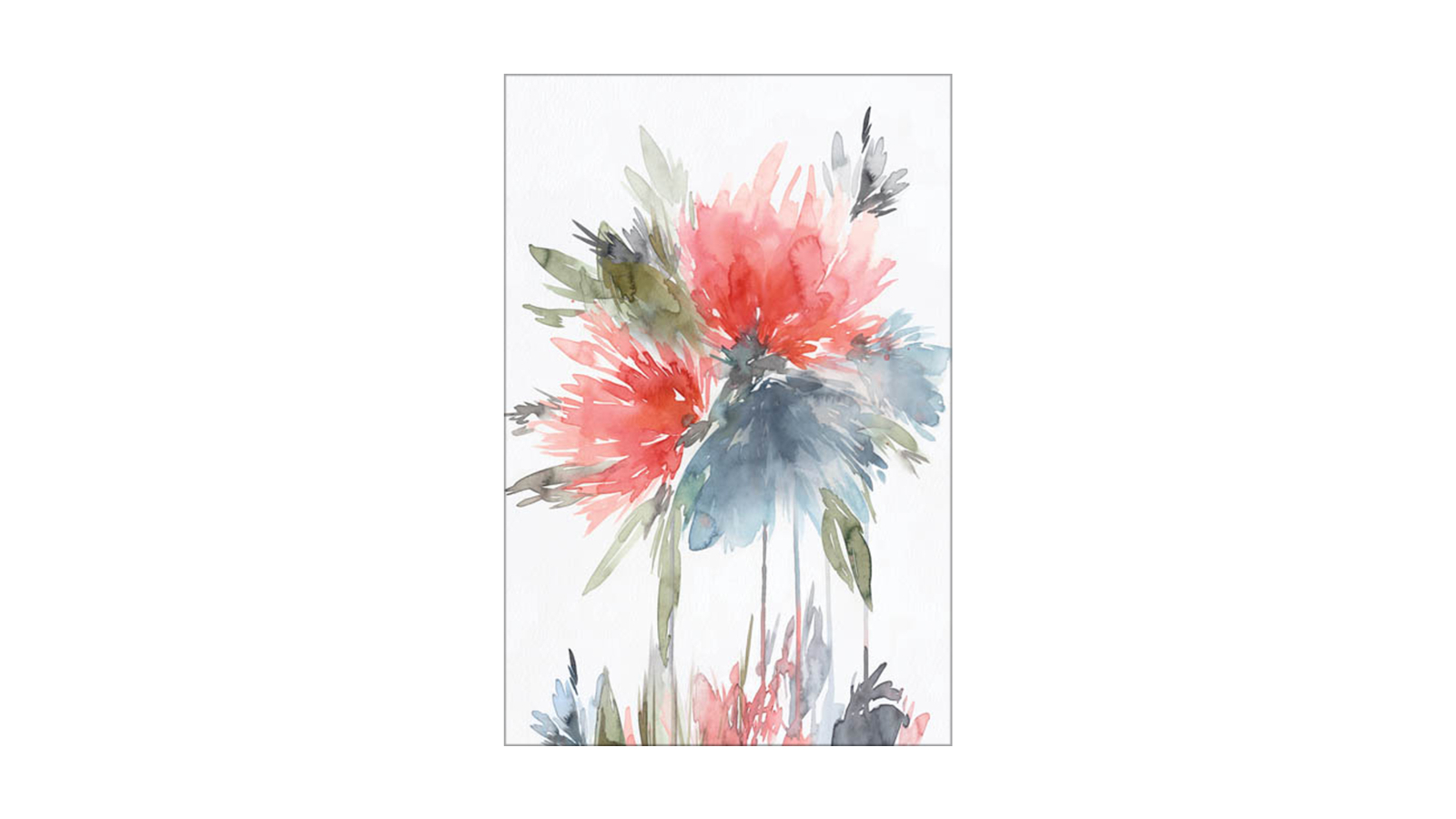 La Grolla Splatter II Unframed Canvas Wall Art