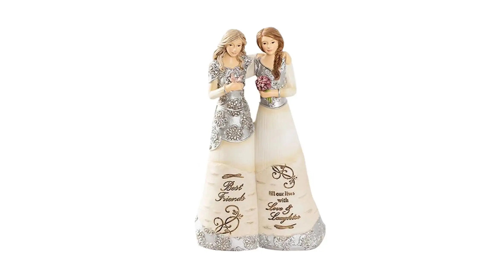 NNEOBA Harmony Blooms Friendship Resin Figurine