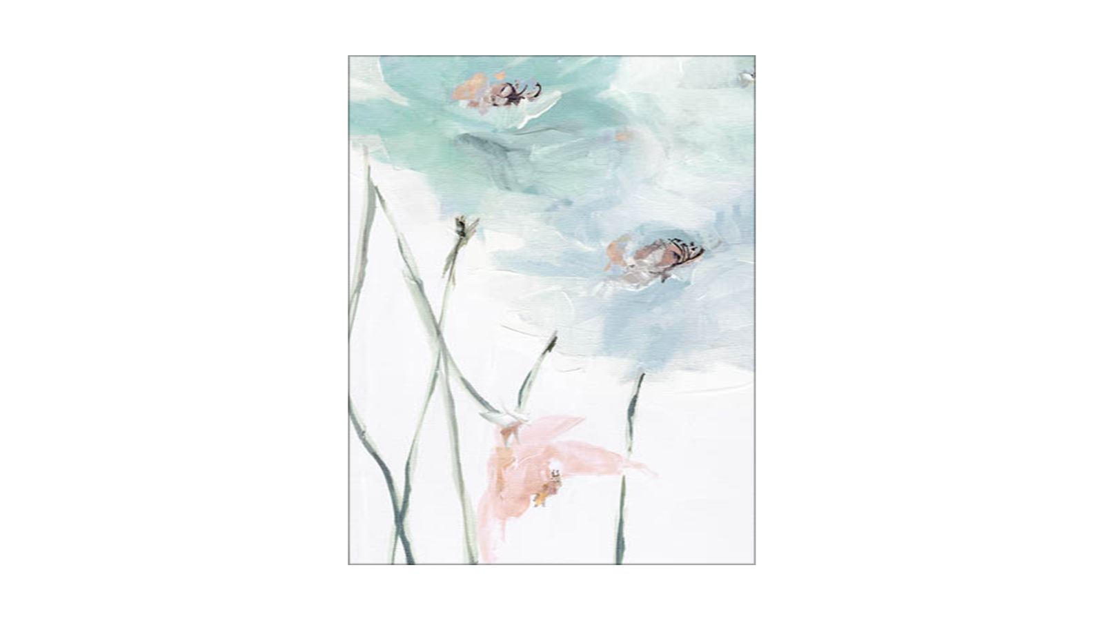 La Grolla Spring Poppies I Unframed Canvas Wall Art