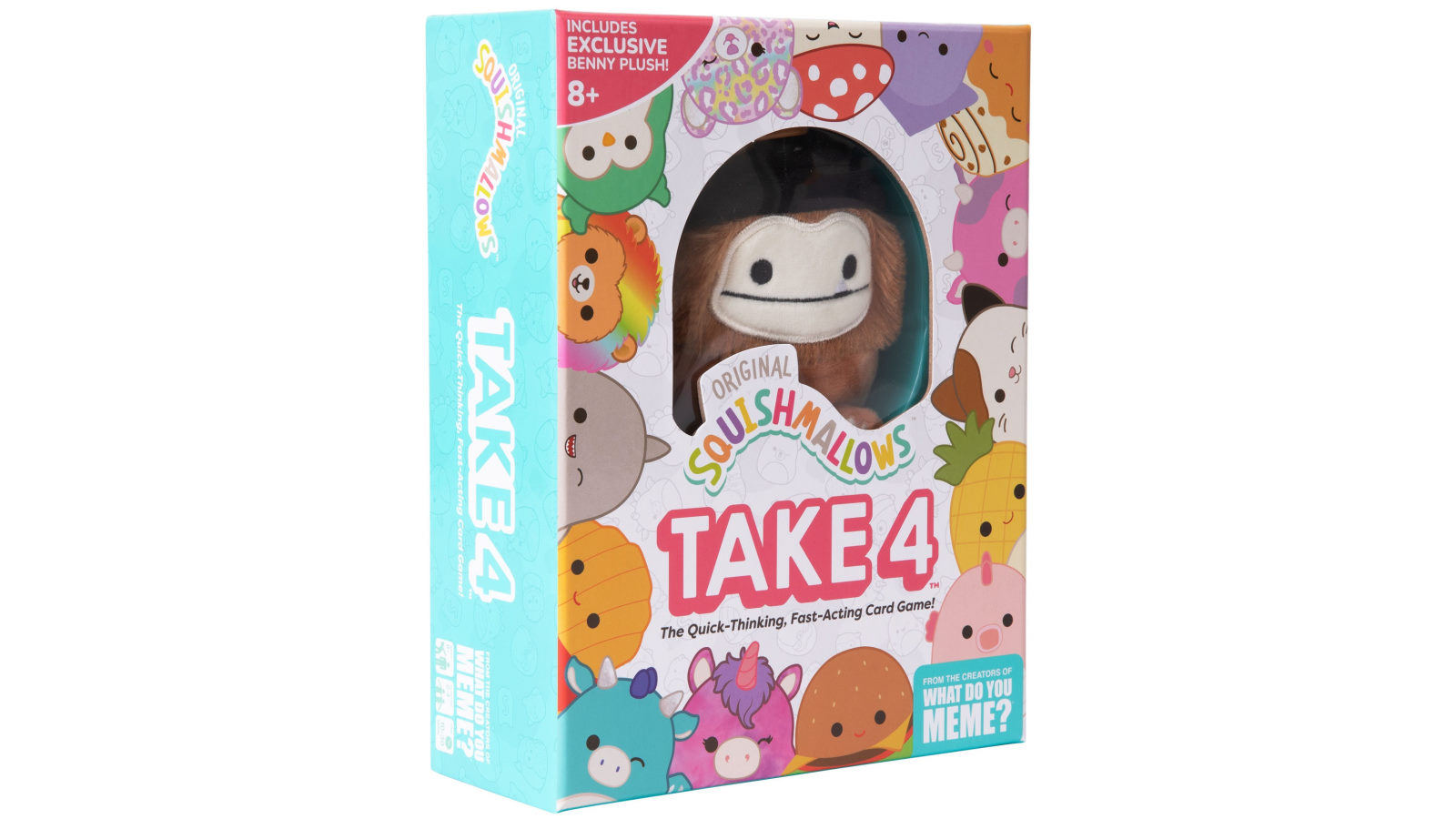 Squishmallows Take 4 Card Game Board Game