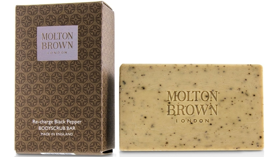 Molton Brown Re-Charge Black Pepper Body Scrub Bar -250g/8.8oz