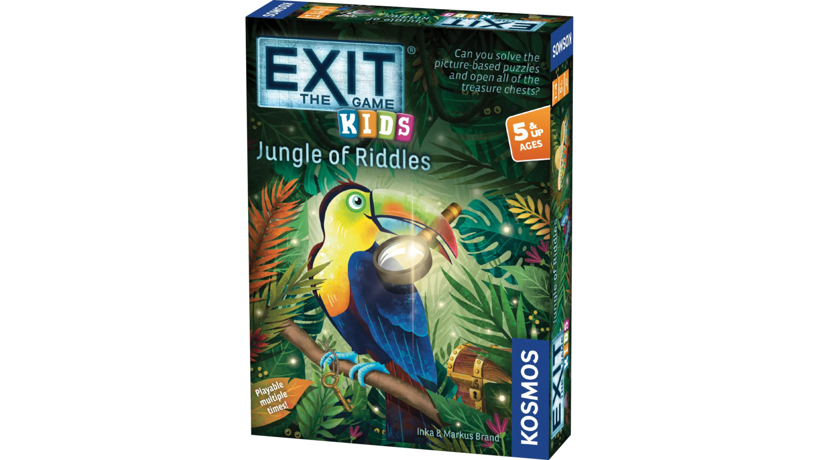 Exit the Game Kids The Jungle of Riddles Board Game