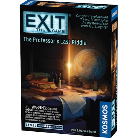 Exit The Professors Last Riddle Board Game