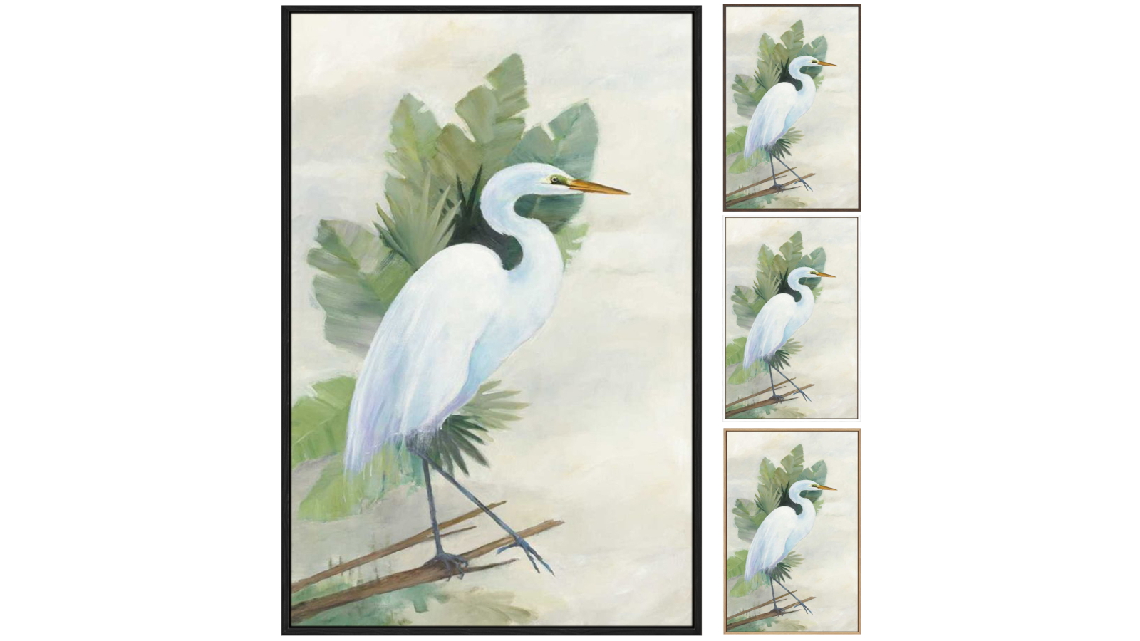 La Grolla Standing Egret I Gallery Wall Art