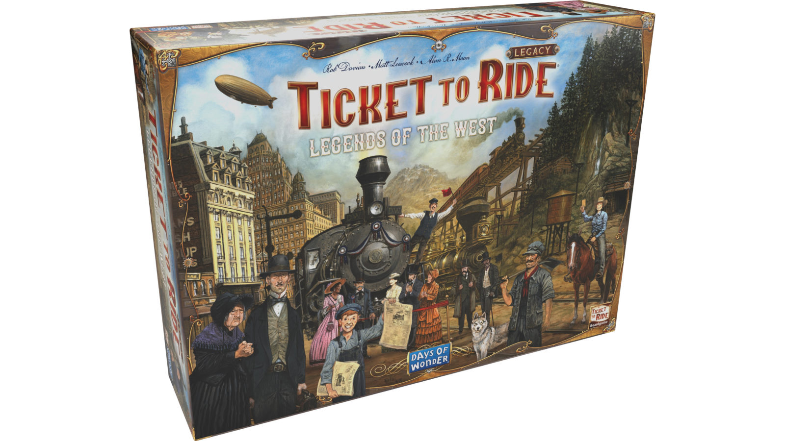 Ticket to Ride Legacy - Legends of the West Board Game
