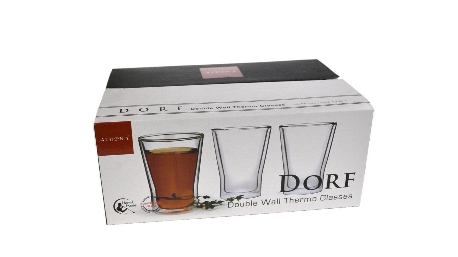 Dorf Set of 6 Double Wall Glass