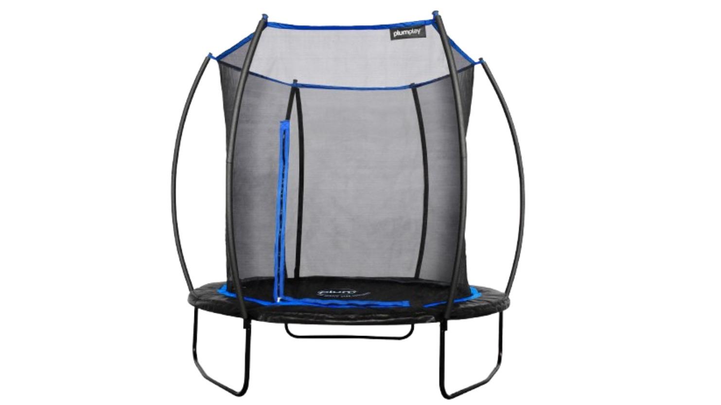 Plum Play 8ft Deluxe Springsafe Trampoline and Enclosure