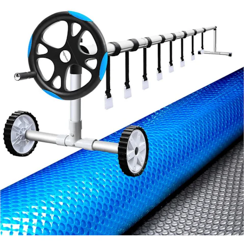 Aqua Buddy Blue 500 Micron Roller Pool Cover - 10.5 x 4.2m