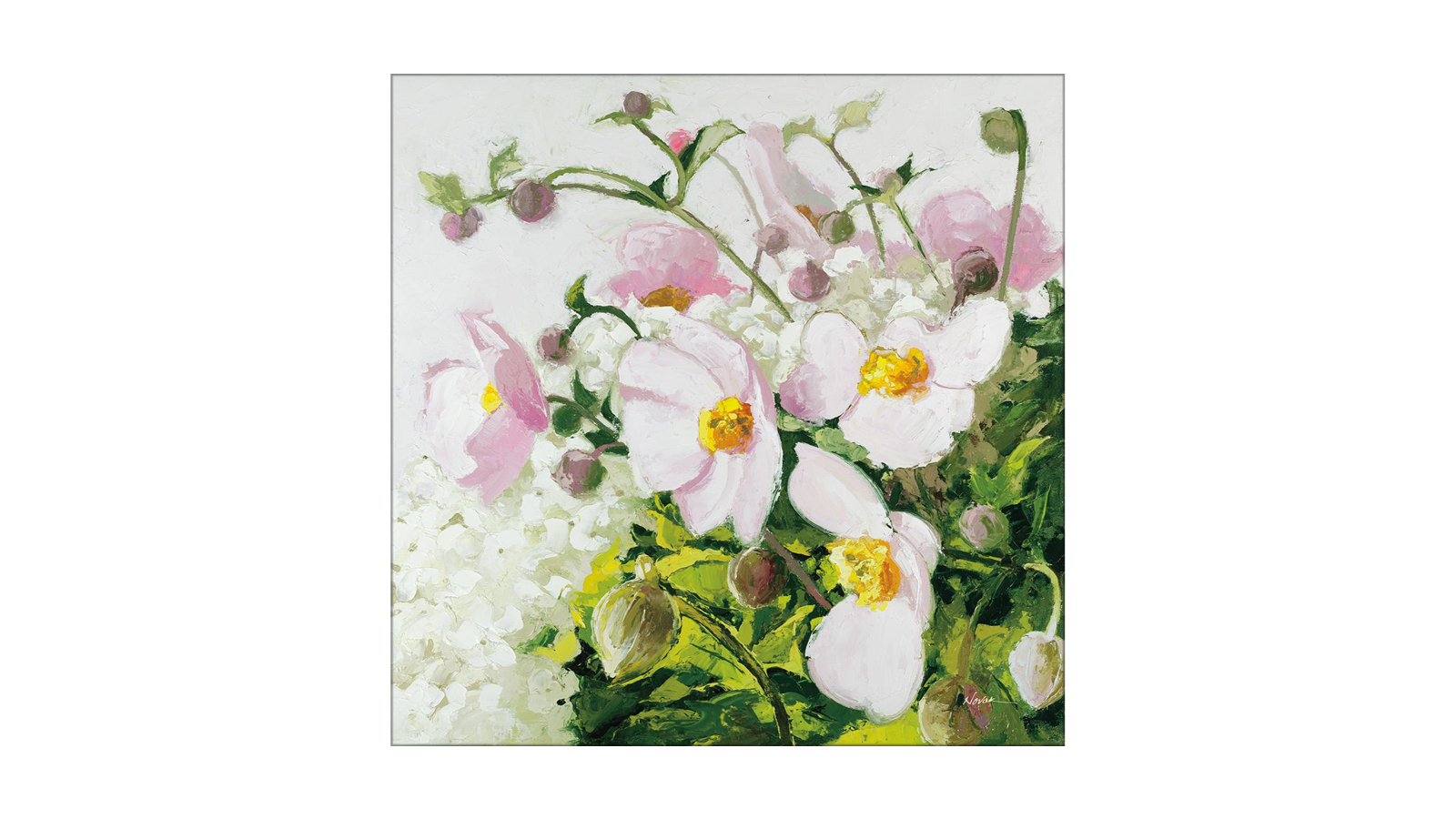 La Grolla Summer Ends in Pink Unframed Canvas Wall Art