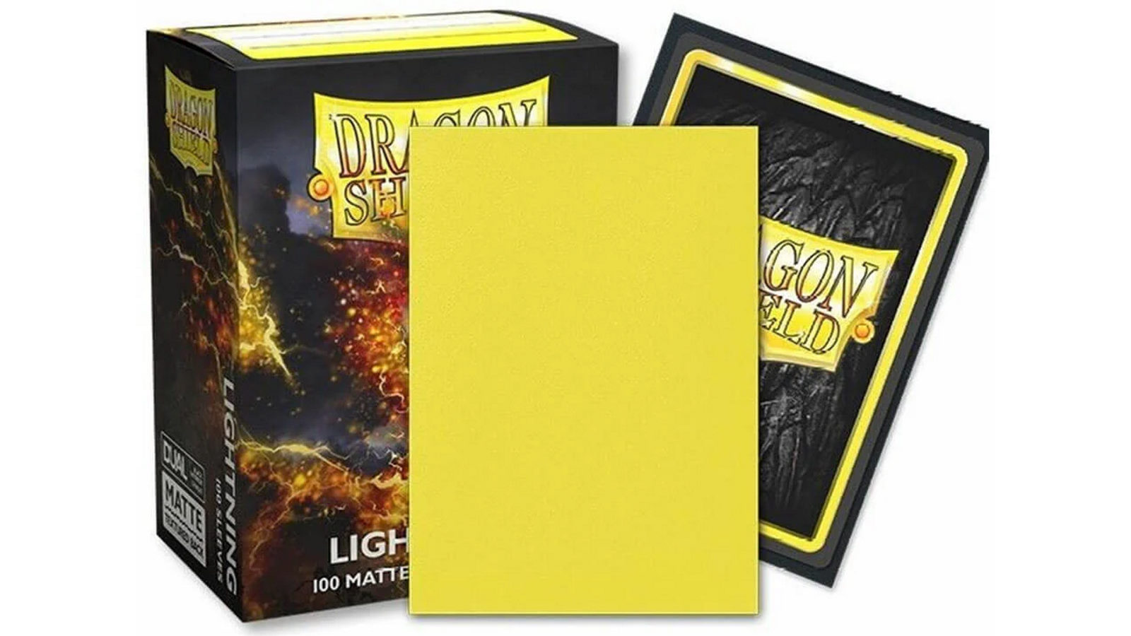 Dragon Shield Matte Sleeves Box of 100 - Yellow Ailia