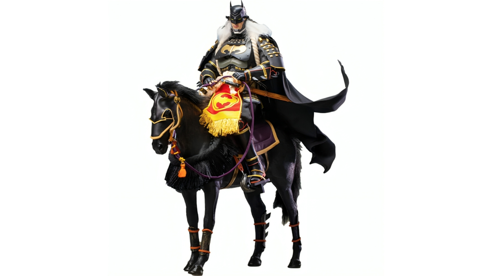 DC Batman Ninja Samurai with Horse 1:6 Scale Action Figure
