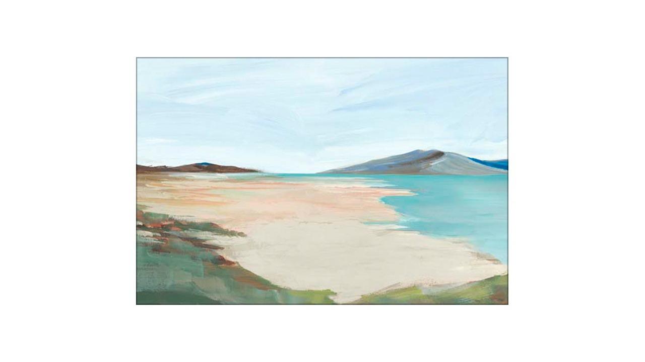 La Grolla Sunny Beach Shore Unframed Canvas Wall Art