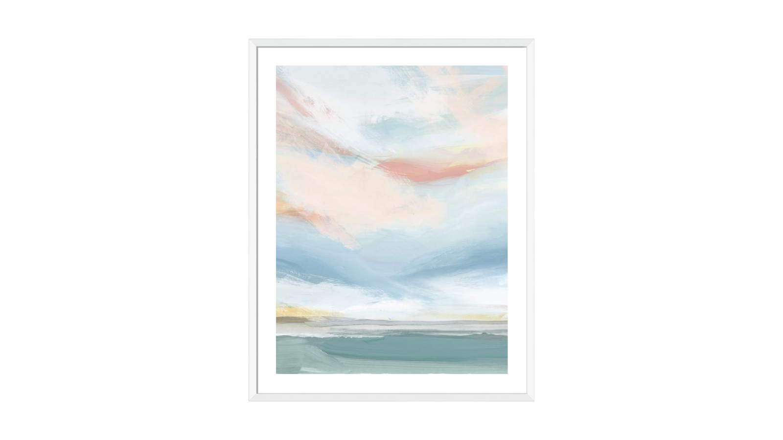 La Grolla Sweetness I White Frame Wall Art - 94 x 74cm