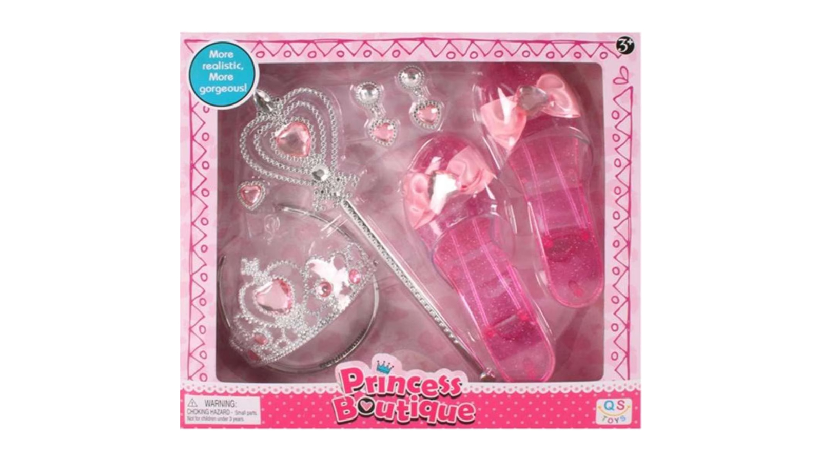 Princess Boutique Shoes with Accessories