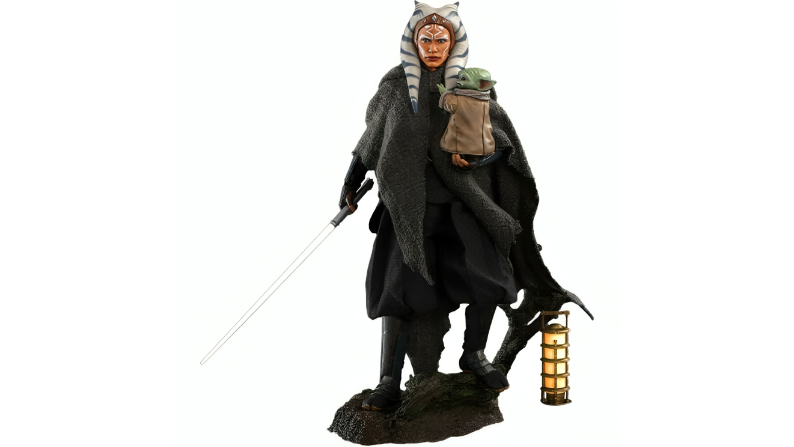 Disney The Mandalorian Ahsoka Tano and Grogu 1:6 Figure Set - 12inch