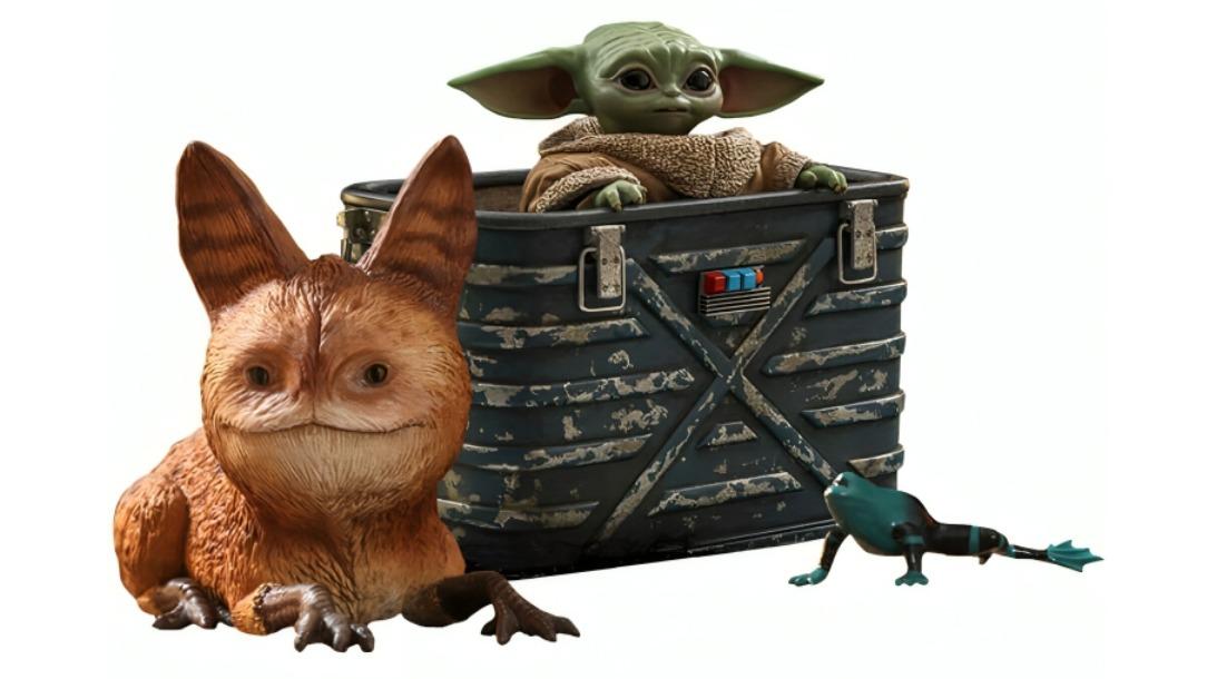 Disney The Mandalorian Grogu 1:6 Scale Action Figure Set
