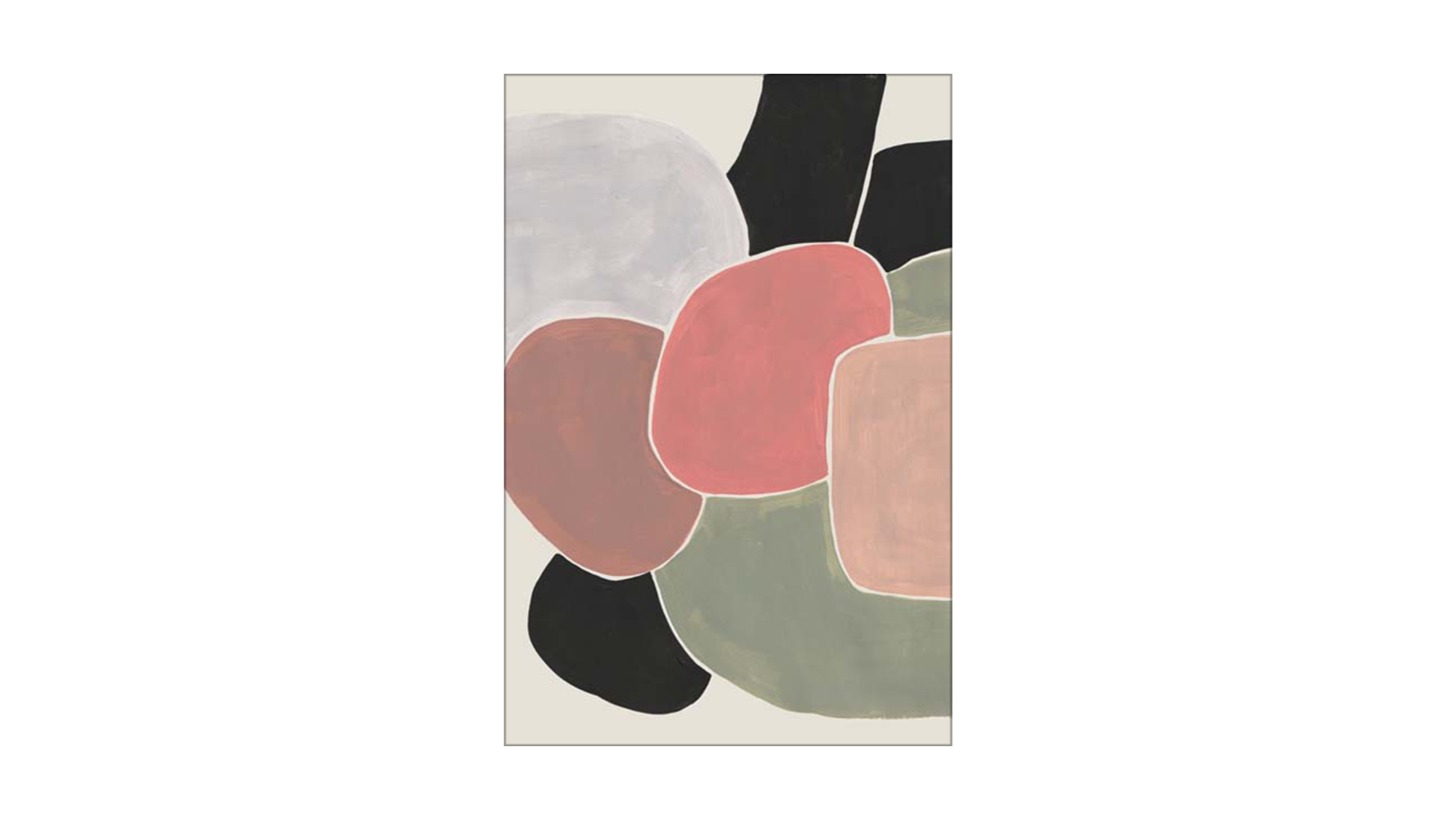 La Grolla Tazka Unframed Canvas Wall Art
