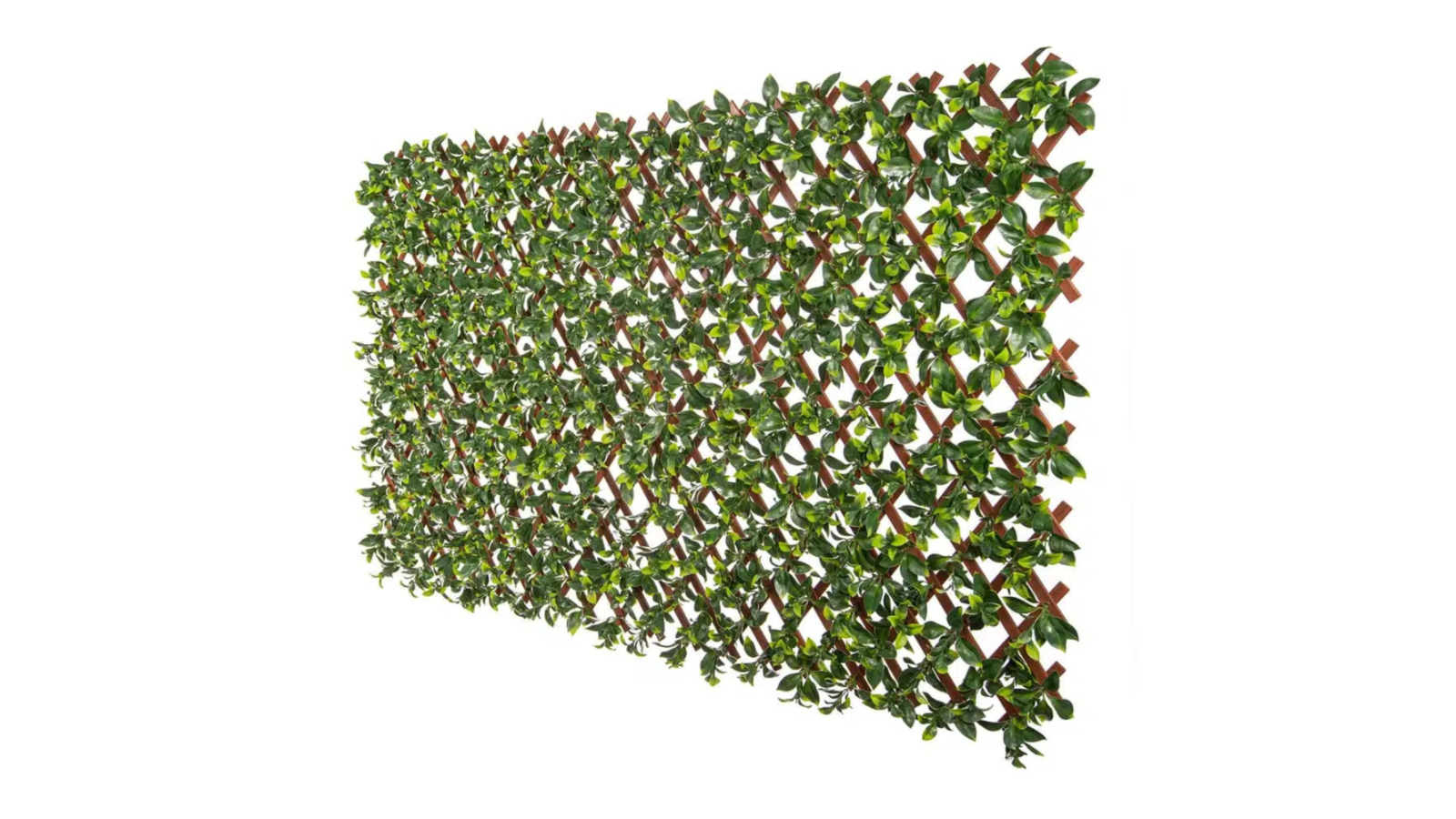 Designer Plants Premium Jasmine Artificial Hedge Trellis Screen PVC - 2 x 1metre