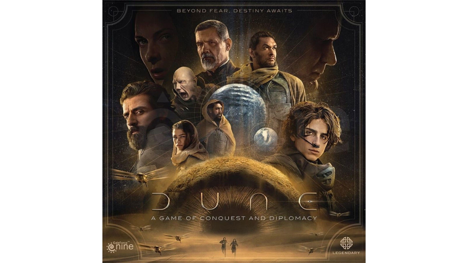 Dune 2021 Film Version Board Game
