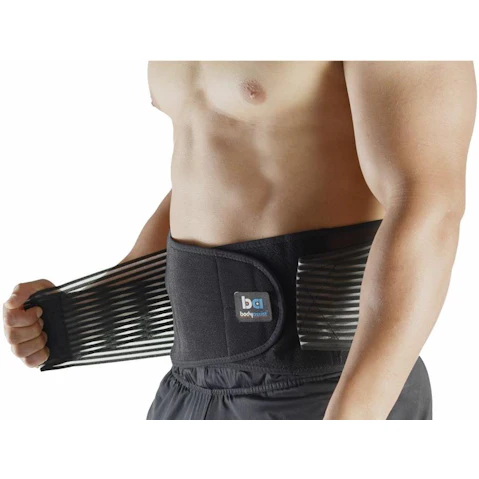 Bodyassist Black Power Pull Sacro Back Belt - Small