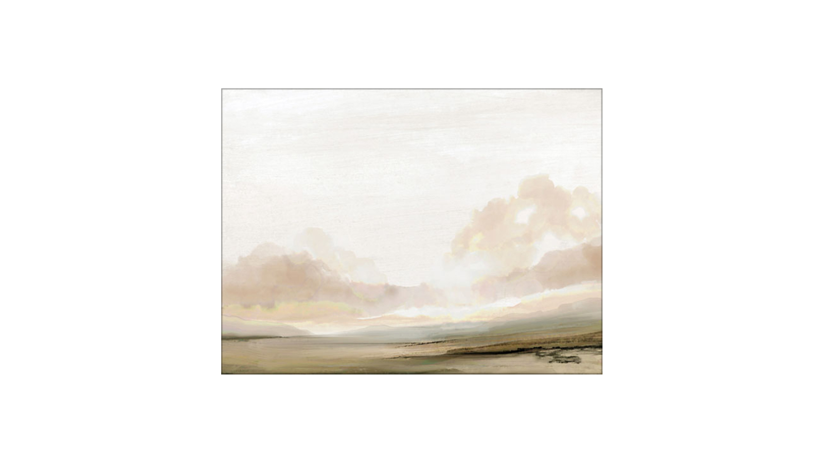 La Grolla the South Unframed Canvas Wall Art - 80 x 60cm