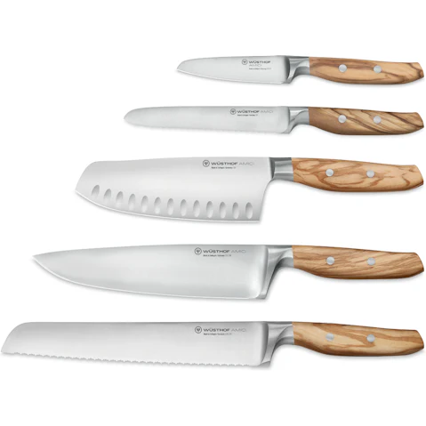 Wusthof Set of 6 Amici Villa Block