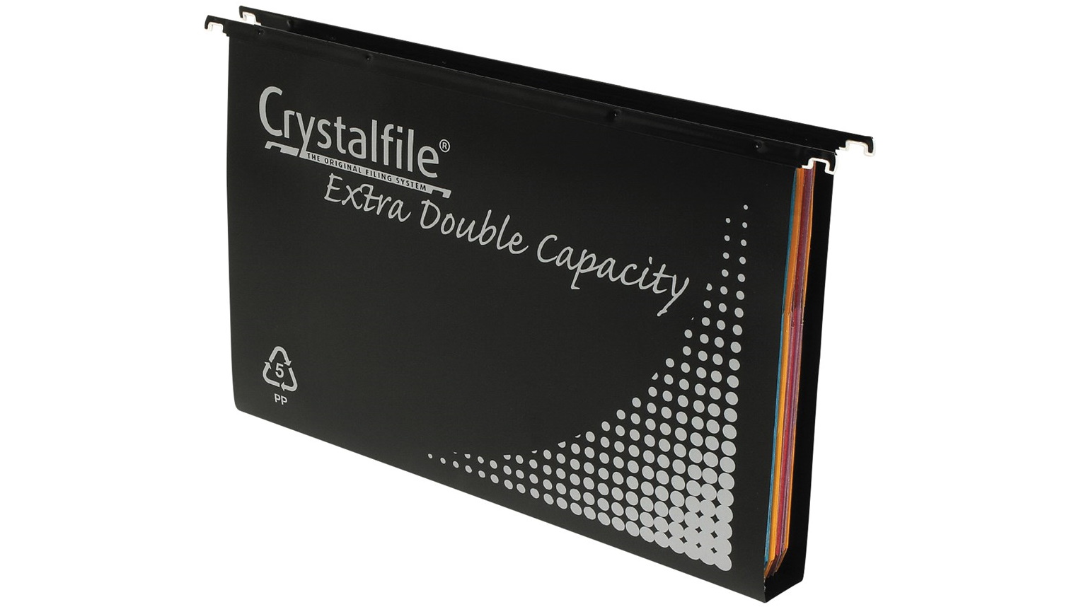 Crystalfile Polypropylene Double Capacity Suspension File