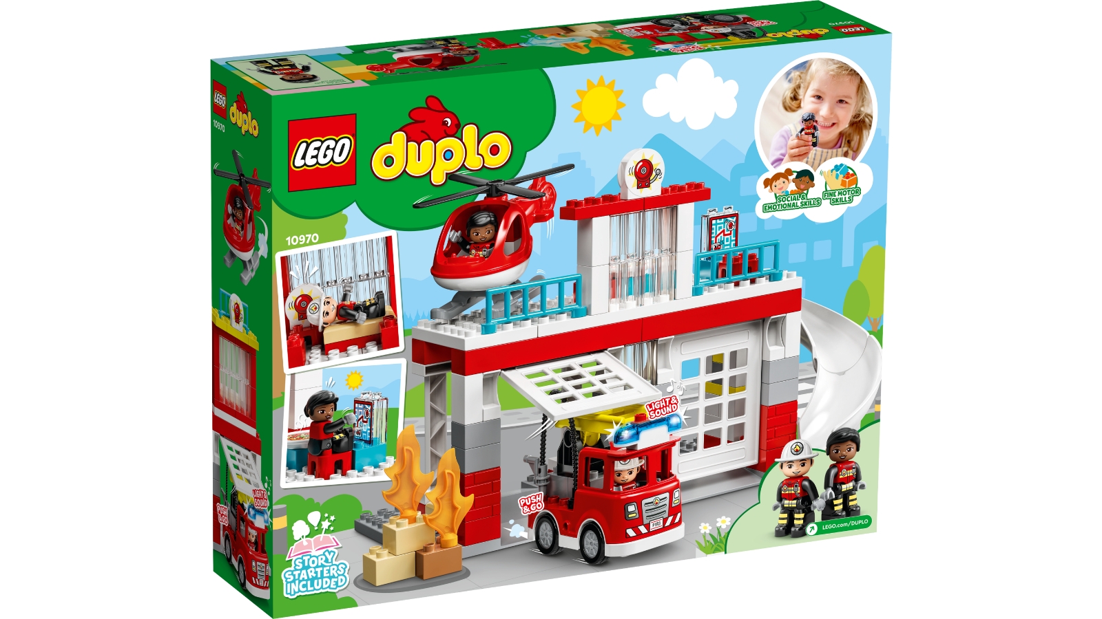Lego Duplo 10970 Fire Station and Helicopter Harvey Norman