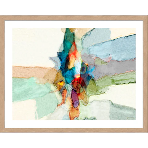 La Grolla Transformatio IV Natural Frame Wall Art - 76 x 61cm