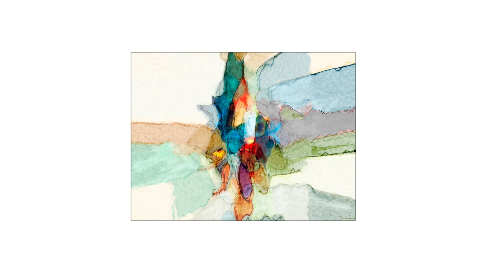 La Grolla Transformatio IV Unframed Canvas Wall Art - 60 x 45cm