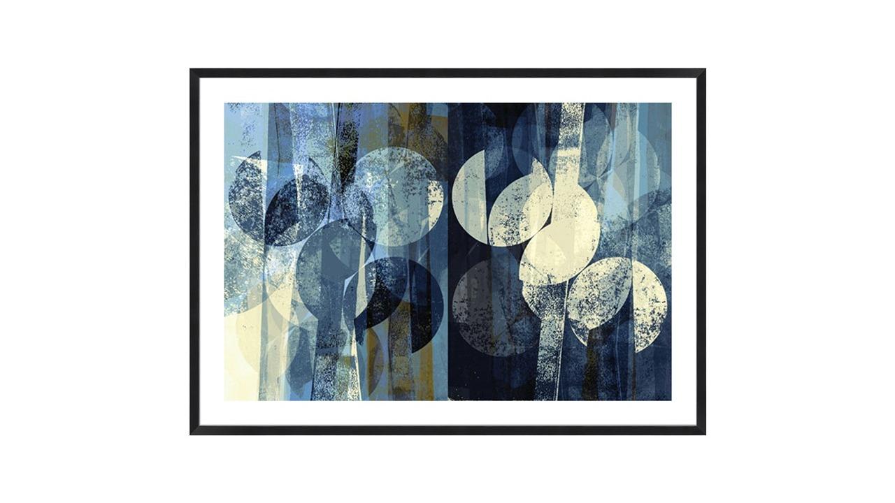 La Grolla Transformed 5. Black Frame Wall Art - 104 x 74cm