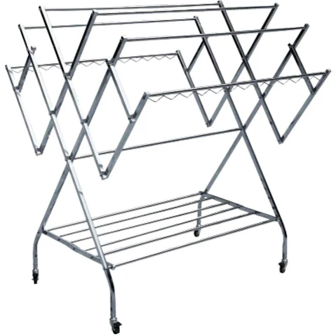 YS Indoor/Outdoor Foldable Clothes Horse Airer Drying Rack