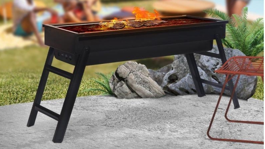 Wallaroo Portable Charcoal Barbecue Grill Harvey Norman