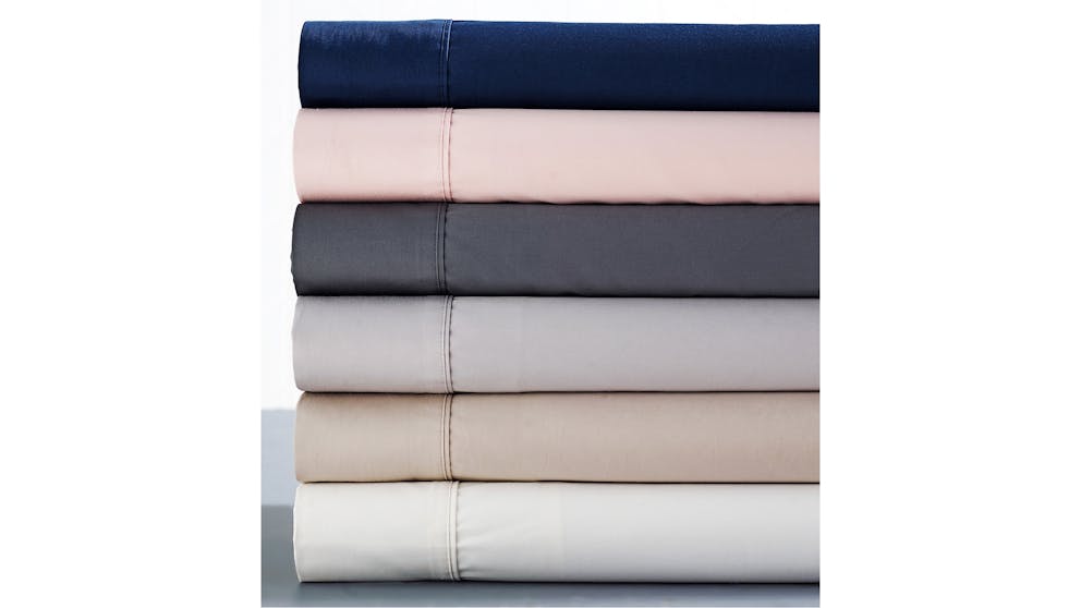 L'Avenue 300 Thread Count Stone Fitted Sheet | Harvey Norman