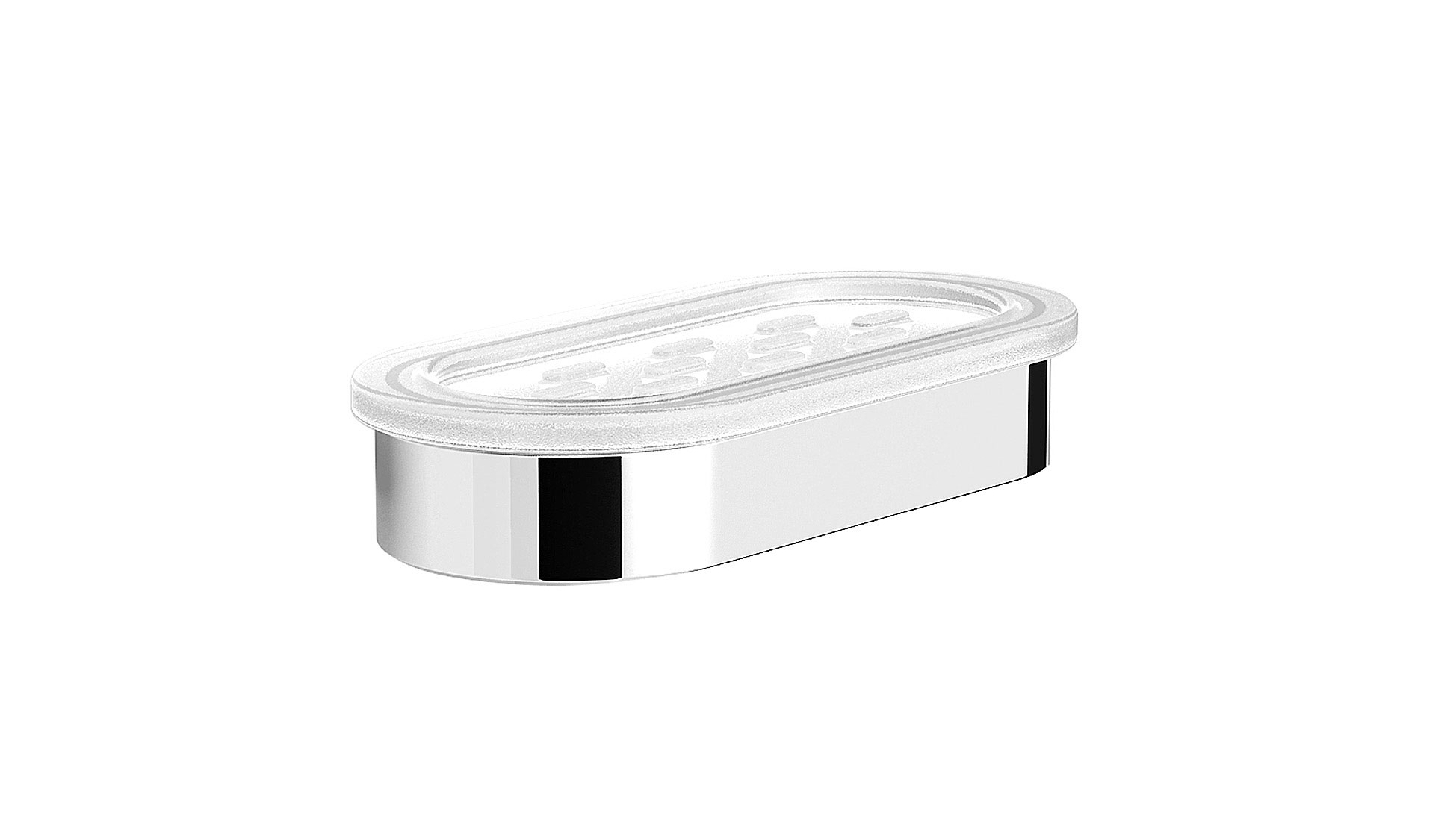 Parisi Ellisse Glass Soap Dish Holder