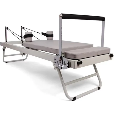 YS Foldable Reformer Pilates Machine - Grey