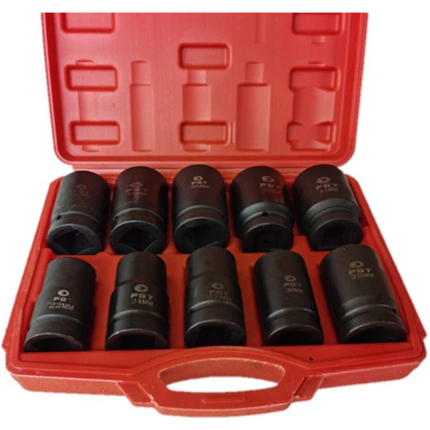 AUPK 10 Piece Metric Deep Impact Socket