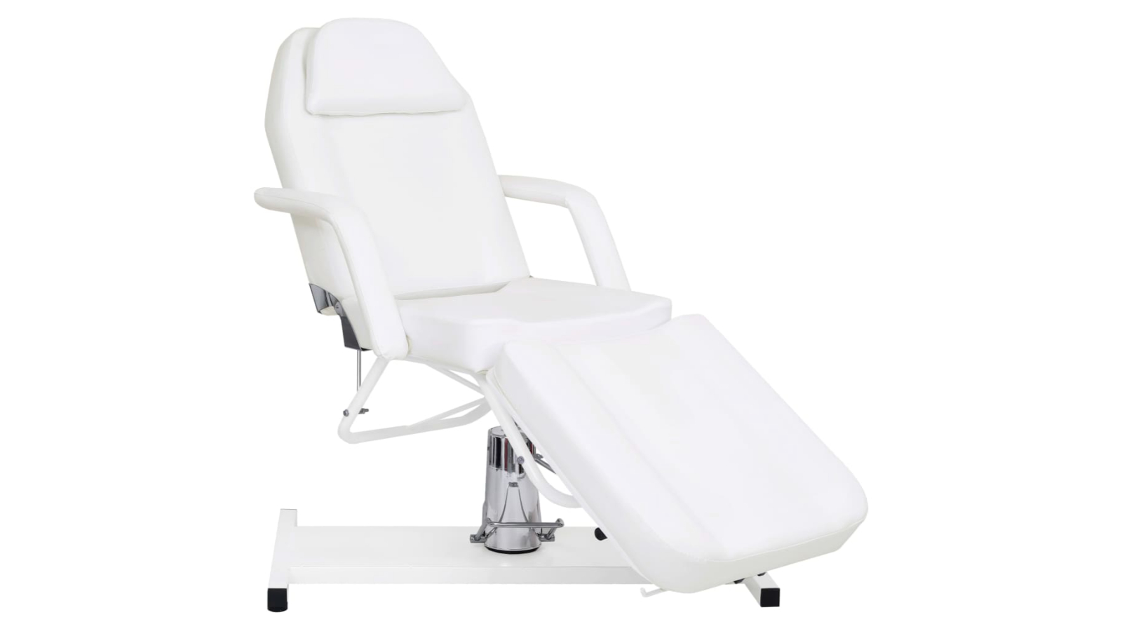 vidaXL 180 x 62 x 87-112cm Massage Table - White