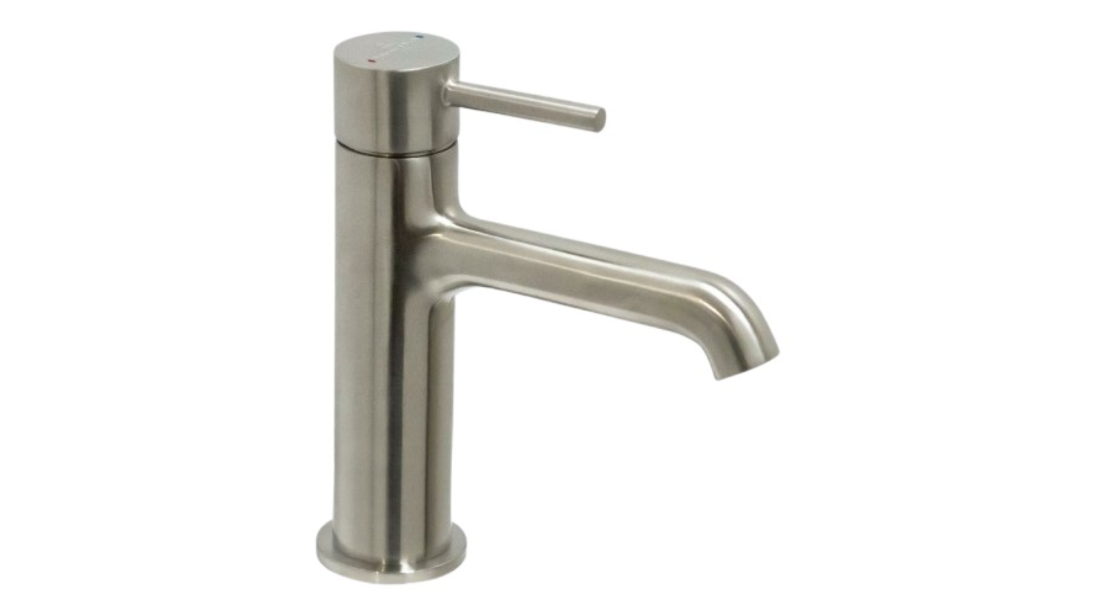 Villeroy & Boch Vita Lead Free Basin Mixer - Brushed Nickel