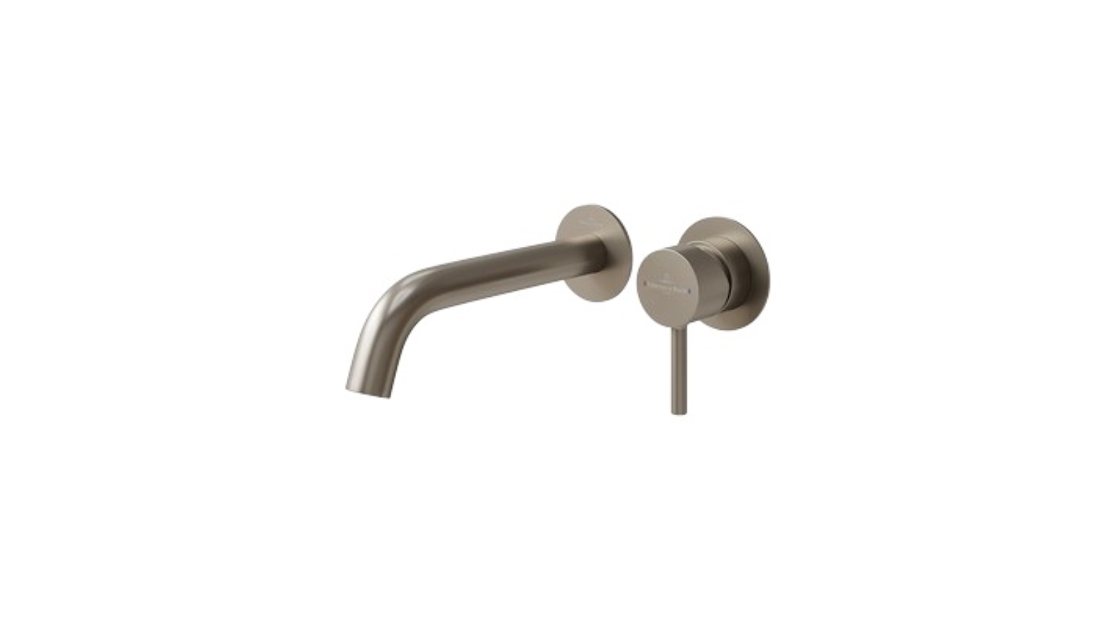 Villeroy & Boch Vita 35 Wall Mounted Basin/Bath Mixer Trim - Brushed Nickel