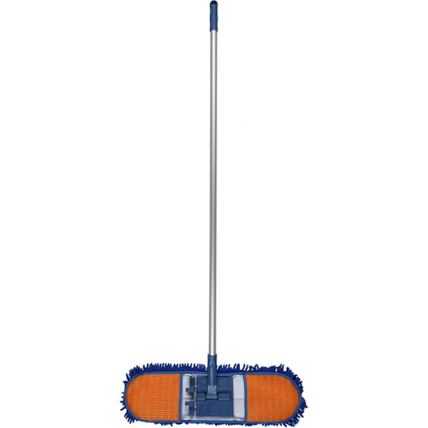 Cleanlink Aluminum Handle Chenille Mop - Blue