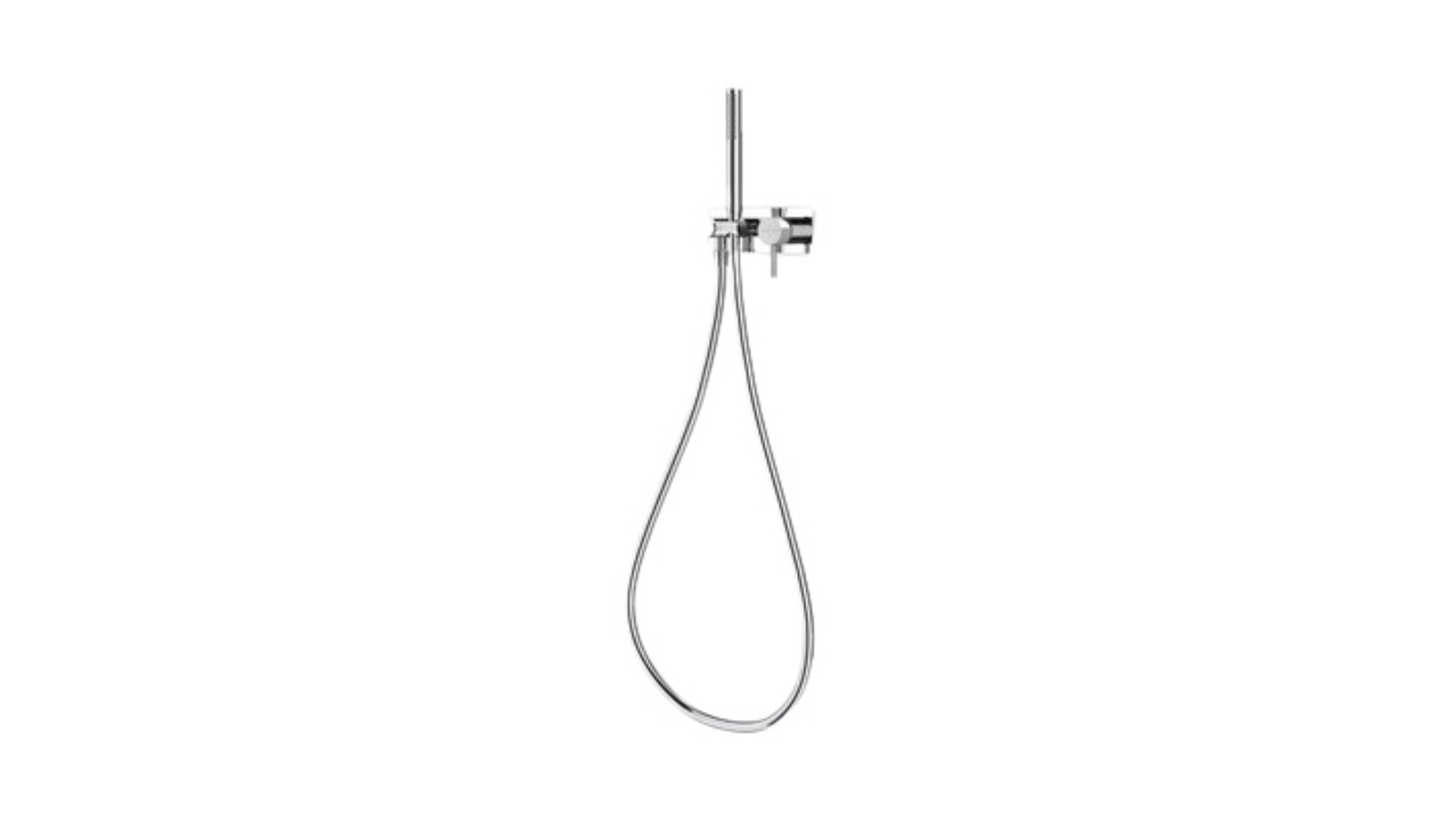 Villeroy & Boch Vita Wall Mounted Shower Trim - Chrome