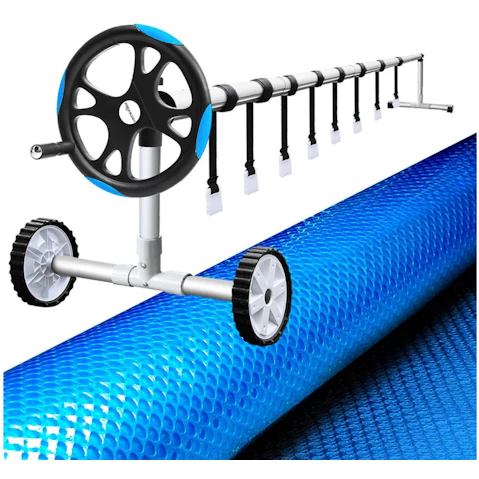 Aquabuddy Solar Pool Cover Roller 11 x 4.8 Metre