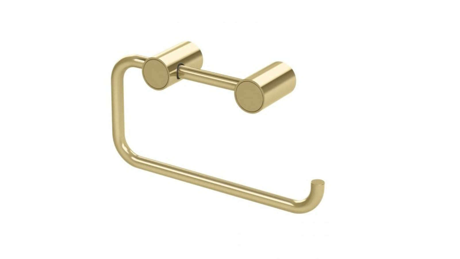Phoenix Vivid Slimline Toilet Roll Holder - Brushed Gold